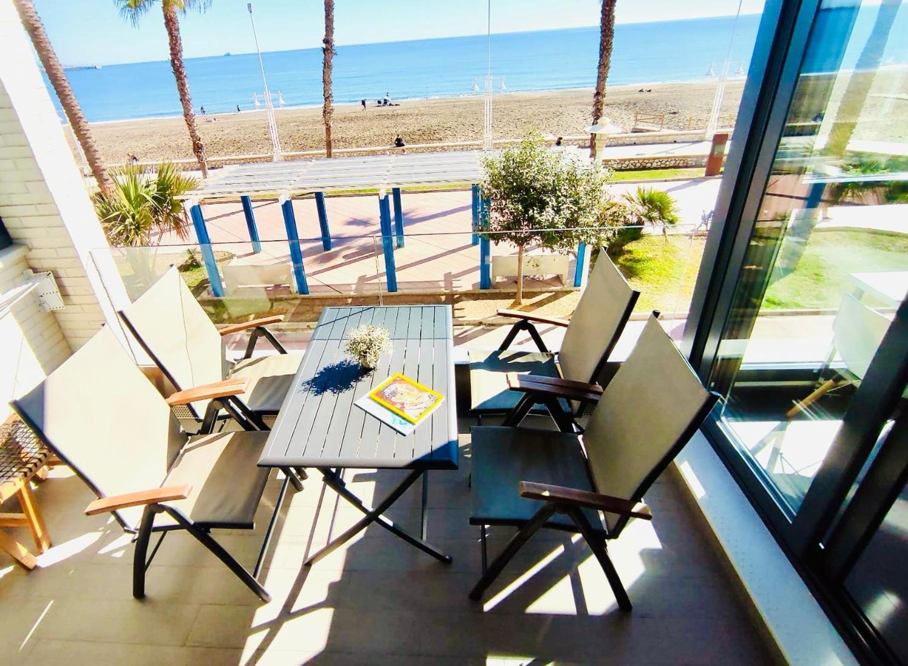 דירות מאלגה Gran Vivienda De Lujo Frente Al Mar מראה חיצוני תמונה