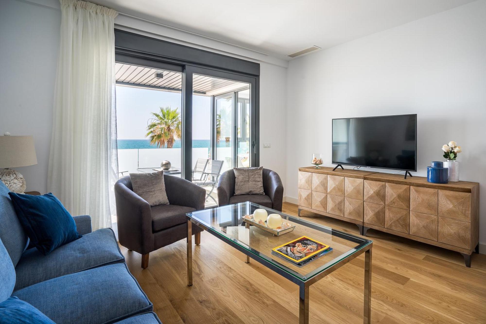 דירות מאלגה Gran Vivienda De Lujo Frente Al Mar מראה חיצוני תמונה