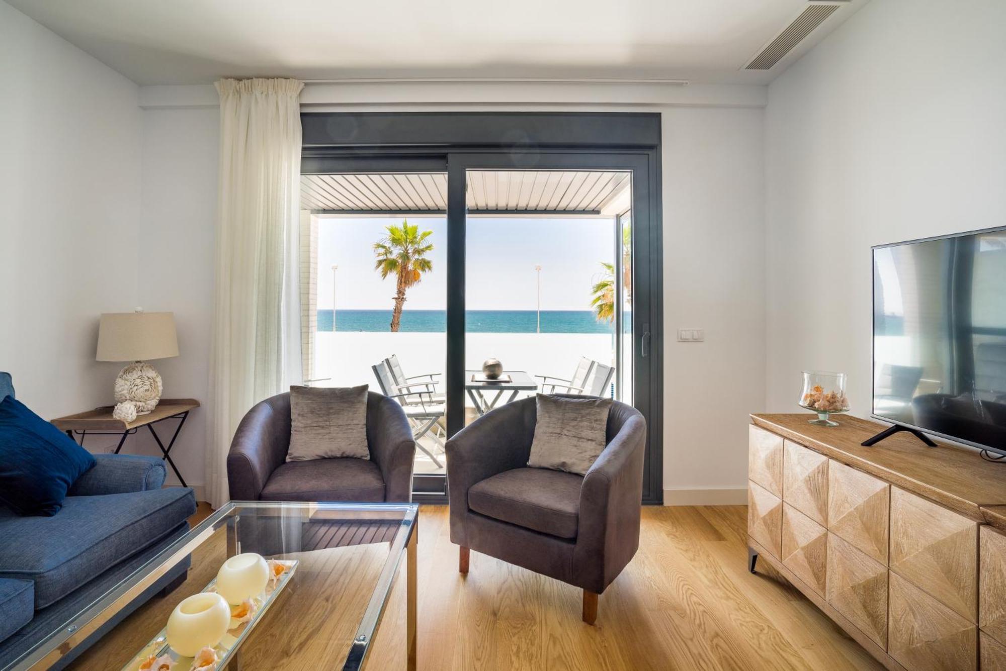 דירות מאלגה Gran Vivienda De Lujo Frente Al Mar מראה חיצוני תמונה