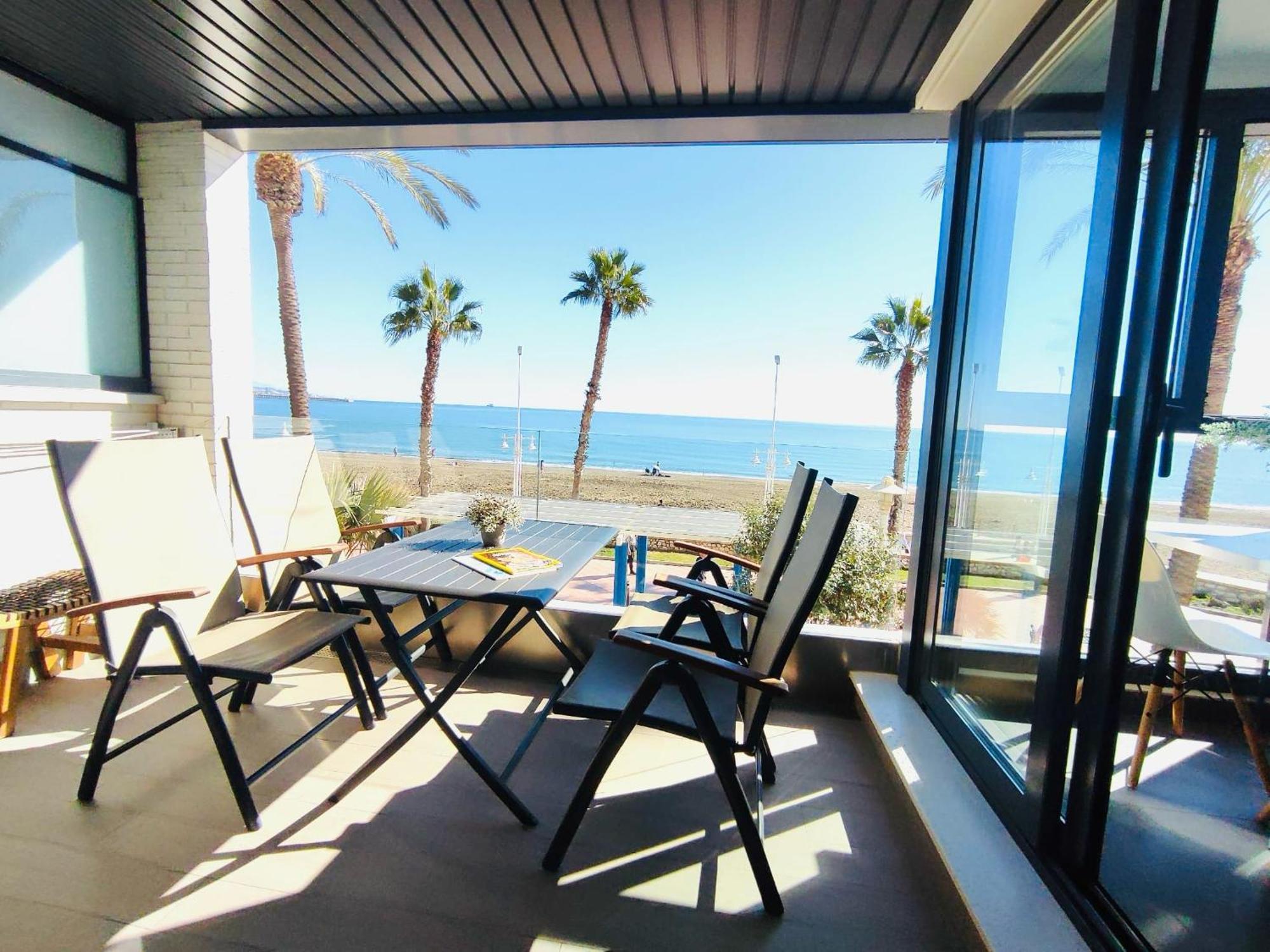 דירות מאלגה Gran Vivienda De Lujo Frente Al Mar מראה חיצוני תמונה